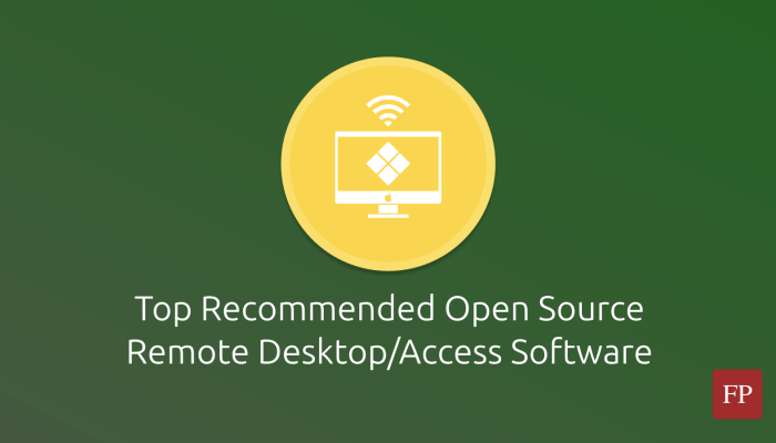 open source remote desktop