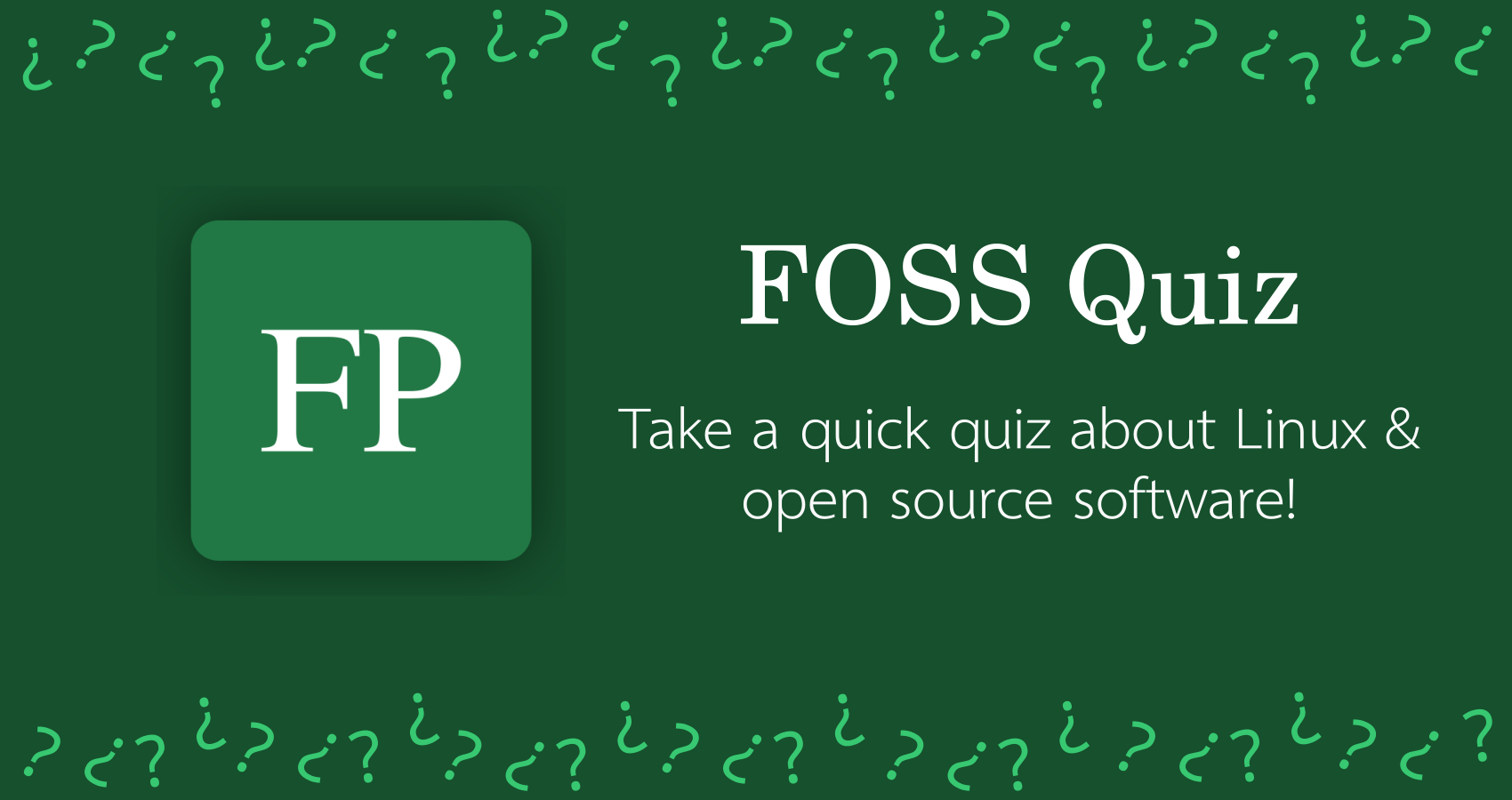 FOSS Quiz: Take a quiz about Linux and open source