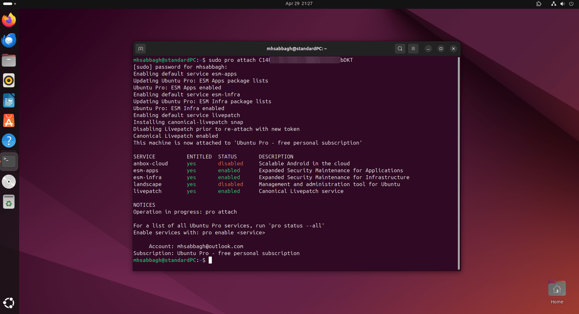 ubuntu pro 9
