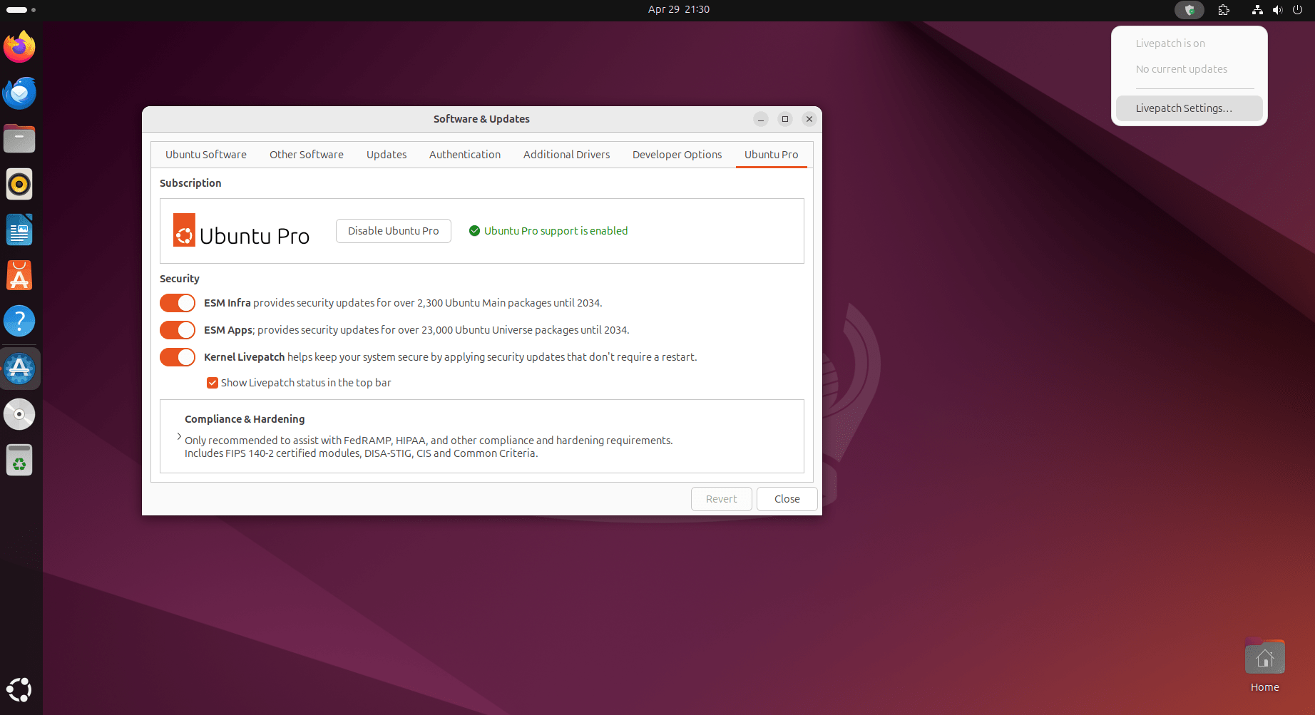 ubuntu pro 1