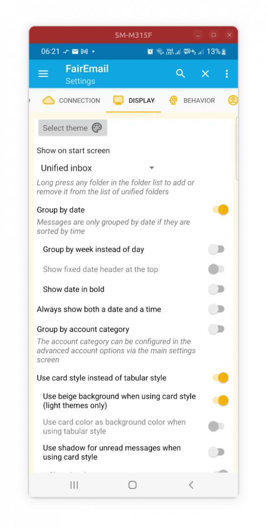 open source android email clients 17