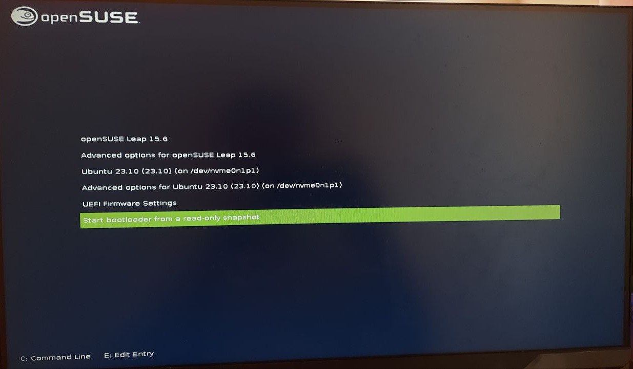 openSUSE Leap 15.6 21