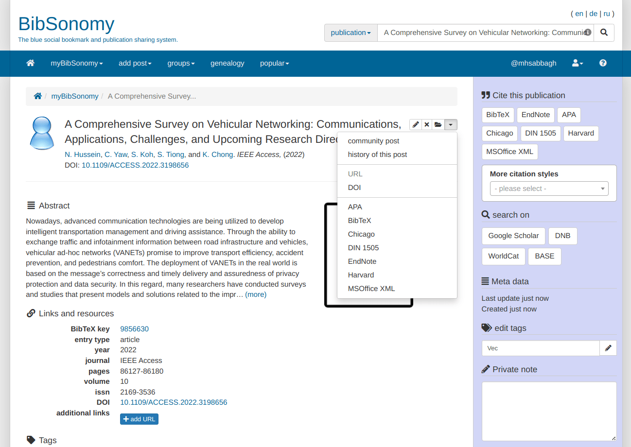 Open Source Reference Managers 19